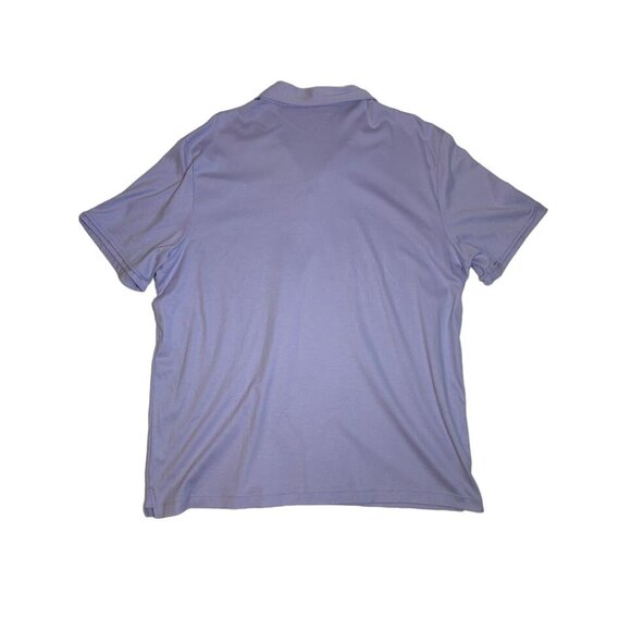 Joseph Abboud Men's‎ Liquid Soft Polo Shirt XXL 100% Cotton Lavender - Picture 2 of 4